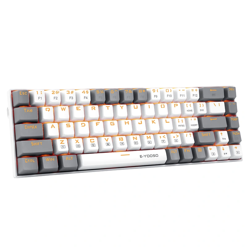 68keys Mechanical Gaming Wired LED Backlit Keyboard